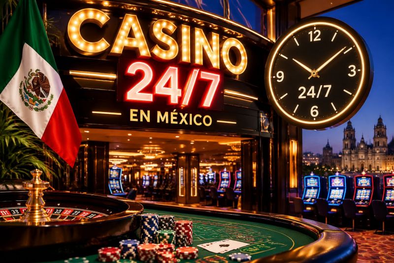 Casino 24/7 en México: Operación, RTP y Juego Responsable